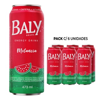 Pack Energético Baly Energy Drink Melancia 473ml em Oferta na Shopee