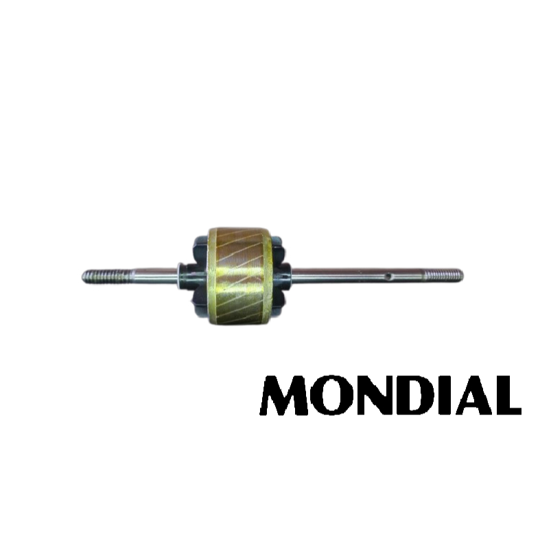 Eixo Rotor Completo Para Motor Ventilador Mondial 40 Cm