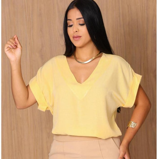 BLUSA FEMENINA MODERNA ESTILOSA ELEGANTE em Oferta na Shopee