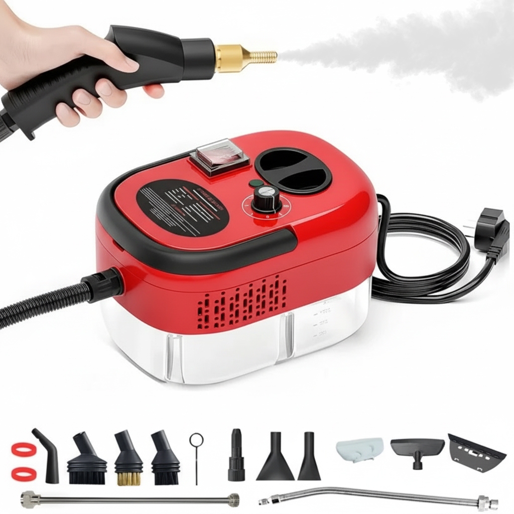 Imagem Vaporizador Higienizador Express Limpador A Vapor De Alta Temperatura EsterilizaçãO Ar Condicionado Exaustor Uso DoméSti