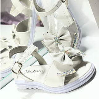 Sandália Infantil Menina Papete Feminina com Enfeite de Laço Do 20 ao 27 Envio Imediato em Oferta na Shopee