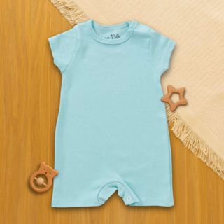 Macacão Romper Bebê Manga Curta Suedine MP064-MS-C2 em Oferta na Shopee