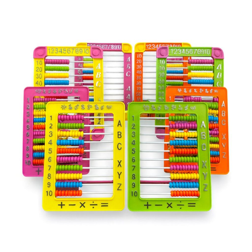 Abaco Matemático Escolar Infantil Brinquedo Educativo Toymix em Oferta na Shopee