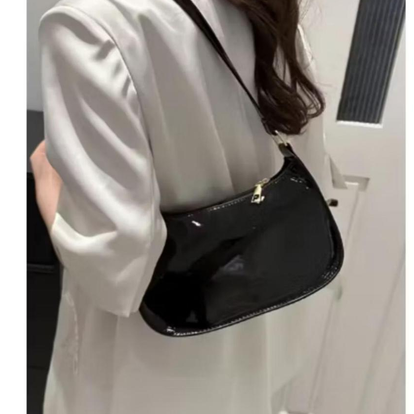 Bolsa de Ombro Tote Elegancy em Verniz Estilosa SK 04