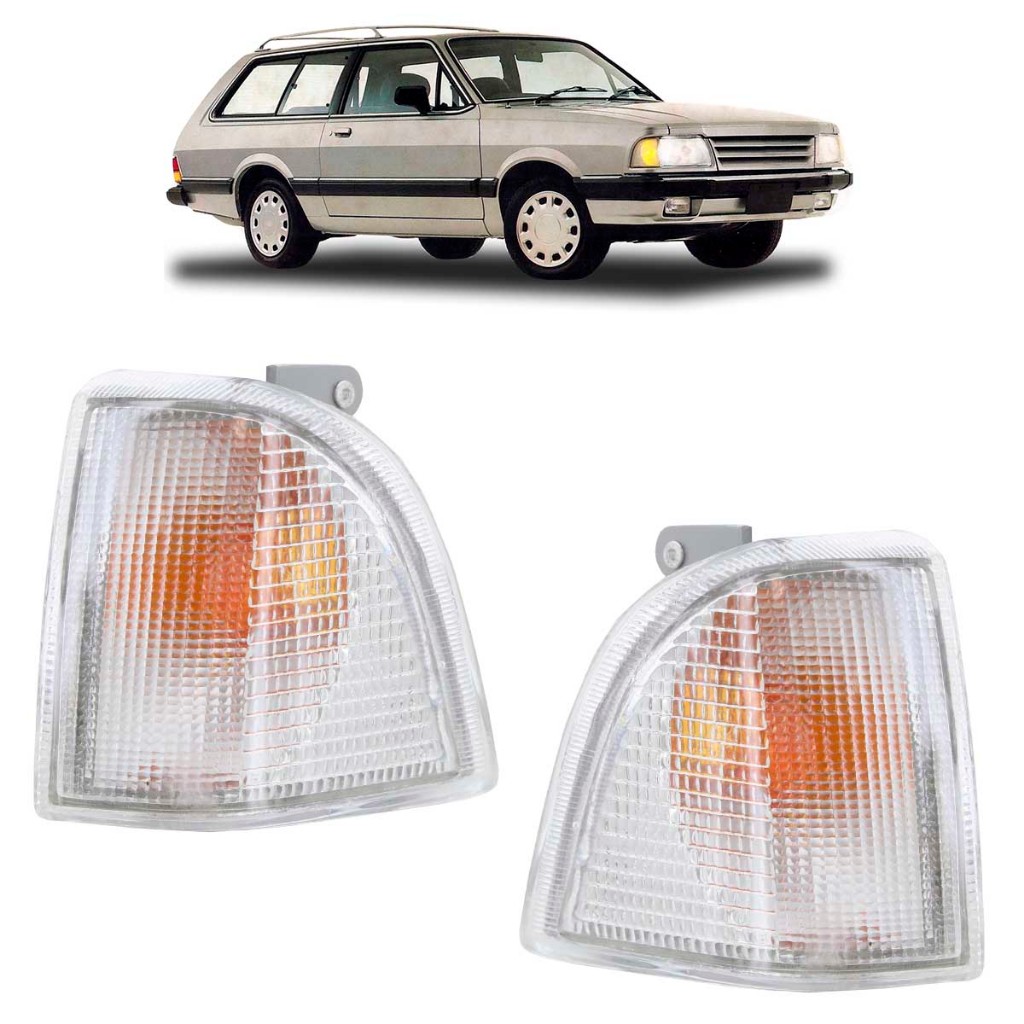 Par Pisca Seta Dianteira Belina II 1985 1986 1987 1988 1989 1990 1991 1992 Cristal