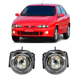 Farol De Milha Neblina Fiat Brava Bravo 1999 2000 2001 2002 2003 em Oferta na Shopee