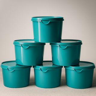 Kit Potes Hermeticos Plastico 1 litro cozinha