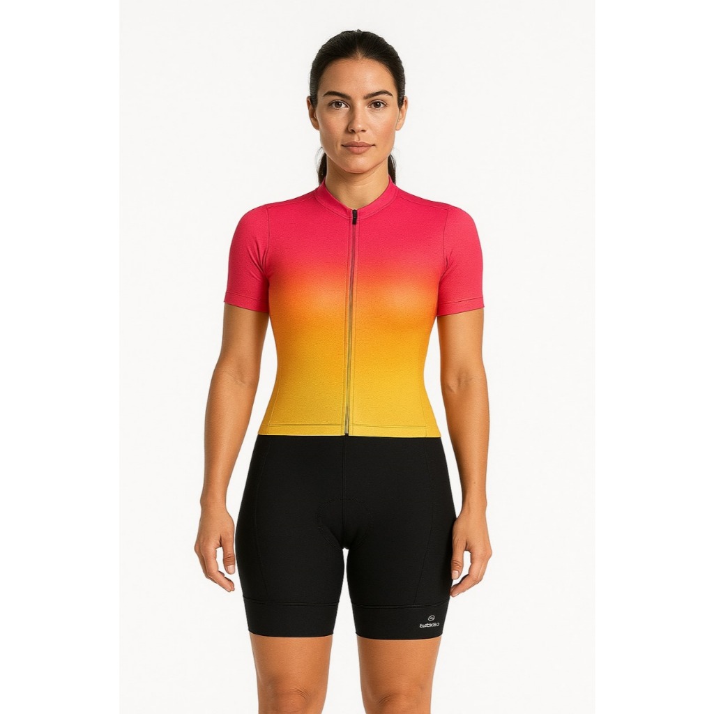 Bermuda de Ciclismo Feminina Barbedo Belíssima Com Bolso - Forro Gel