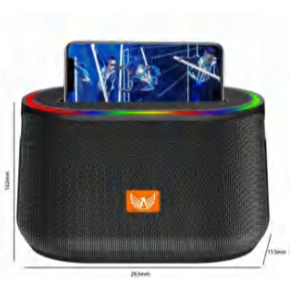 Caixa de Som Portátil de Alta Potência AL-540 – 200W de Som e Luzes RGB! - Oriente em Oferta na Shopee