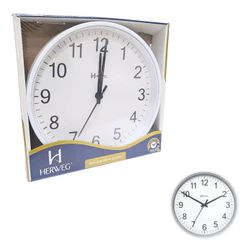 Relógio de Parede Herweg Quartz Branco 6101 - 021