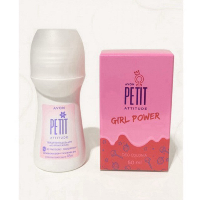 Kit colonia desodorante infantil juvenil- Kit Desodorante Roll-on 48ml - Kit Desodorante Roll-on 48ml + Deo Colônia 50ml