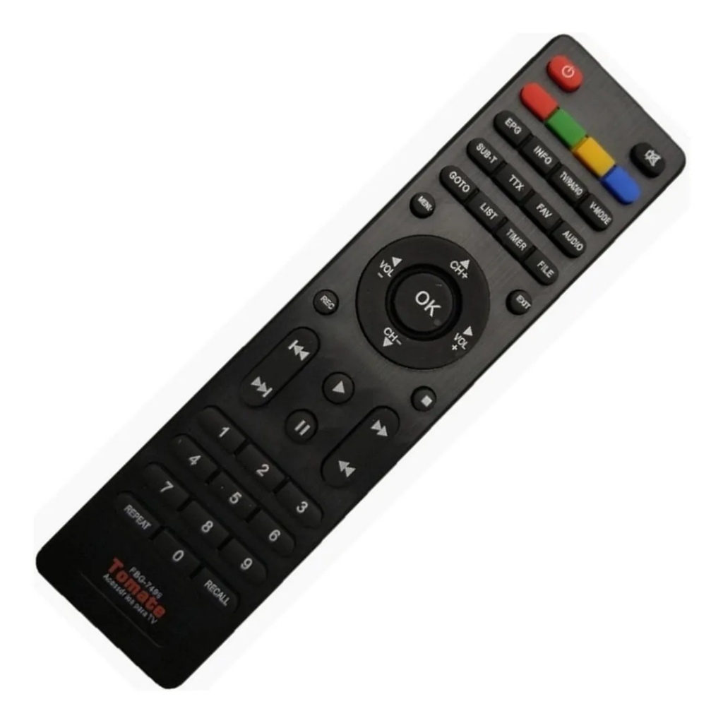 Controle Para Conversor Gravador Digital Tomate Mcd-666 + PILHAS