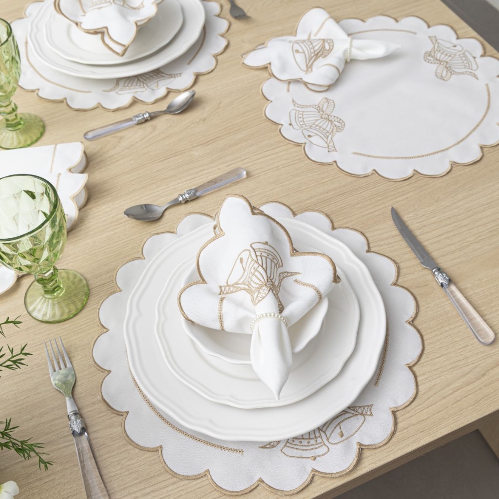 Guardanapo Natalino com Bordado: Onde Comprar | BuscaProdutos