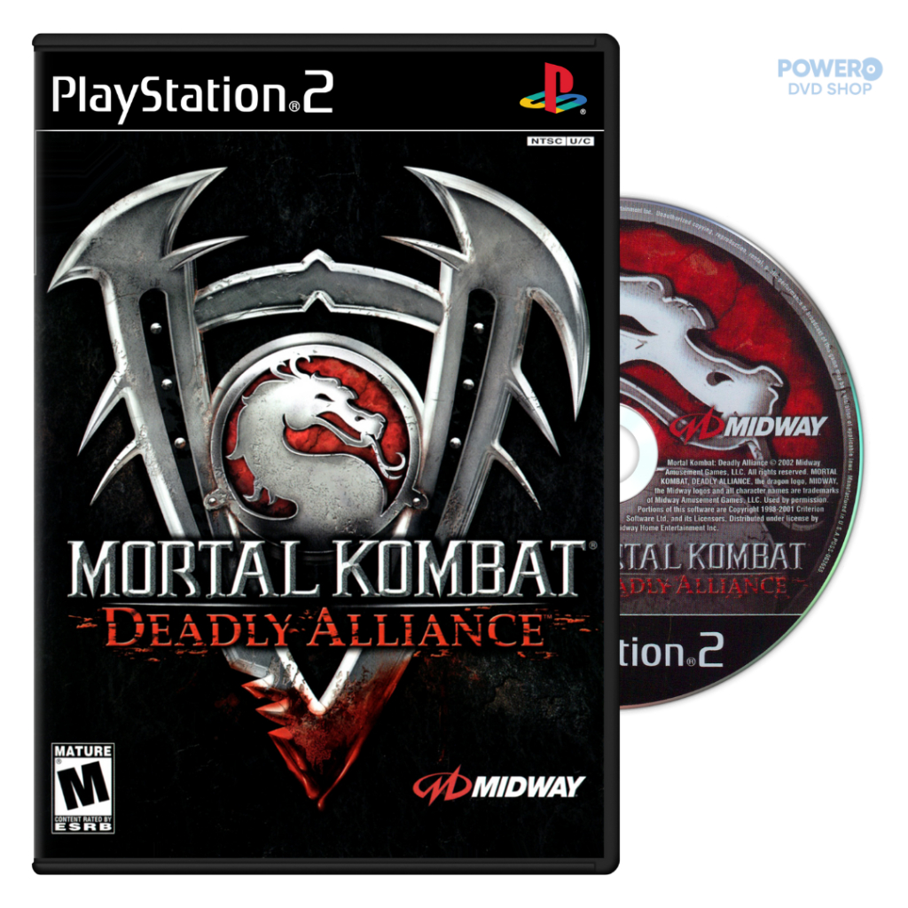 Jogo Mortal Kombat - Deadly Alliance - Ps2 - DVD Mídia Física
