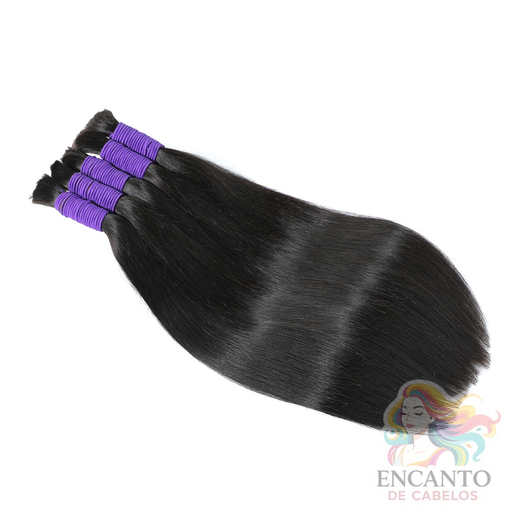 Cabelo Humano Levemente Ondulado 100g Para Megahair Cabelo Preto Natural Cabelo Humano Todos os Tamanhos 45 ao 65cm em Oferta na Shopee