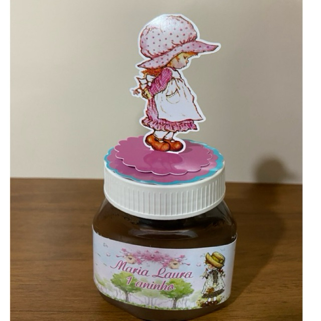 10 und rótulo de nutella mais 10 apliques em pé para tampa boneca papel de carta camponesa