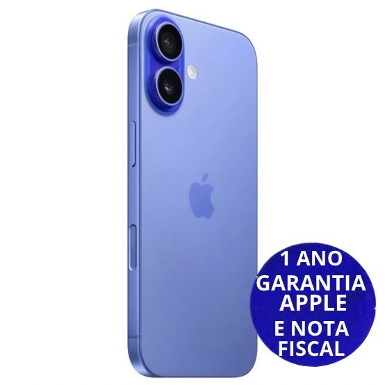 Celular iPhone 16 - Novo Lacrado - Garantia de 1 Ano e Nota Fiscal