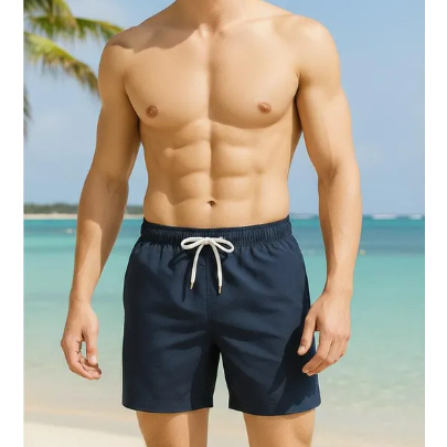 Bermuda Masculina Tactel Elastano para Academia Short Fitness Casual Moda Praia Primavera Verao.