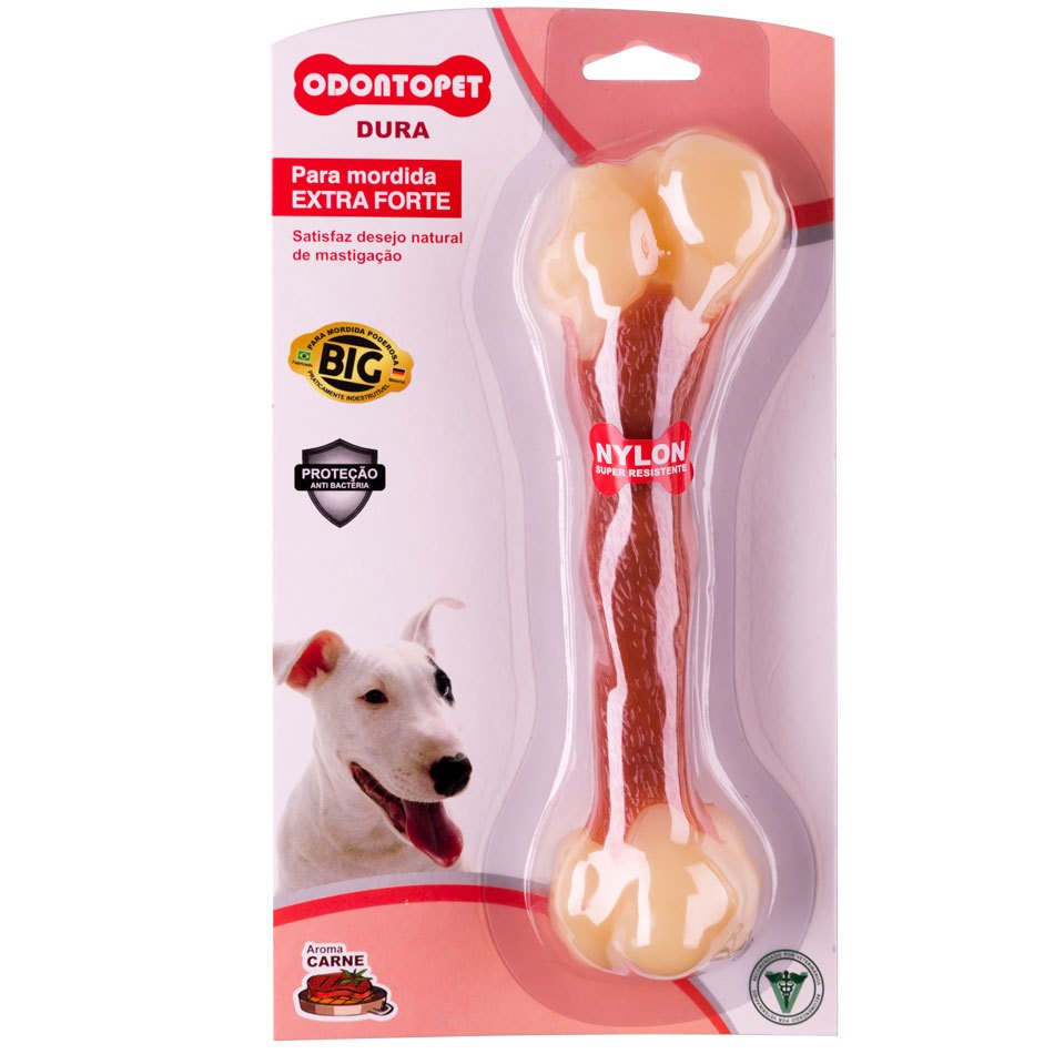 Brinquedo para cachorro mordedor Odontopet Dura Femur 22kg em Oferta na Shopee