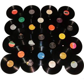 PROMOÇÃO: Lp disco vinil Grande 12” 30cm para decoração artesanato - lote 20 discos