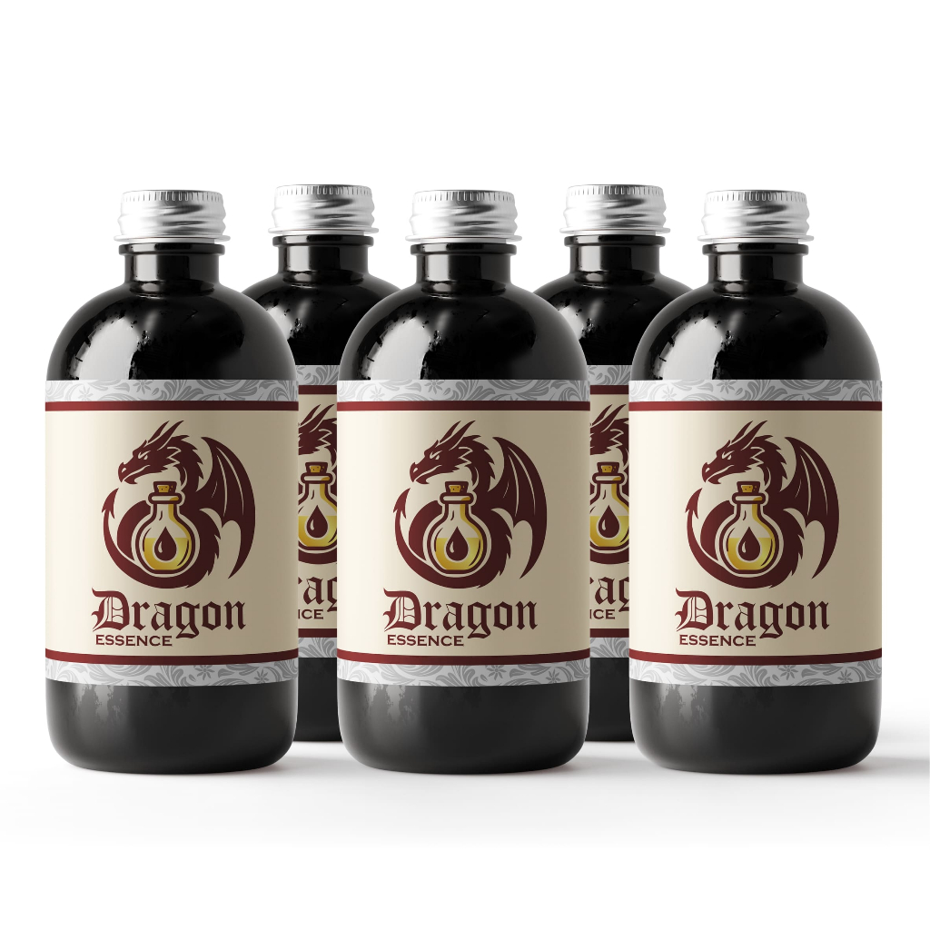 Kit 5 Essências Aromáticas Lipossolúveis (Óleo) 100ml – Dragon Essence | +250 Opções Disponíveis