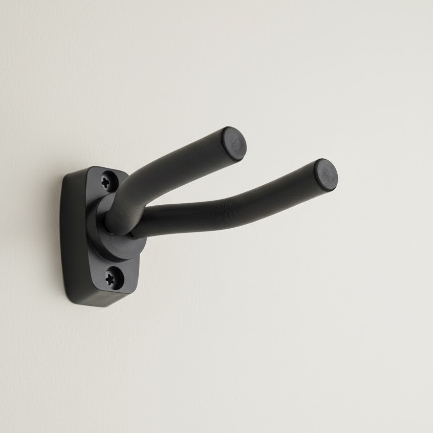 Imagem Suporte De Instrumento Para Guitarra Viola Violão  Parede Ajustável Emborrachado