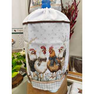 CAPA PARA GALÃO DE ÁGUA 20 LITROS INVERTIDO - ESTAMPA GALINHA DIGITAL em Oferta na Shopee