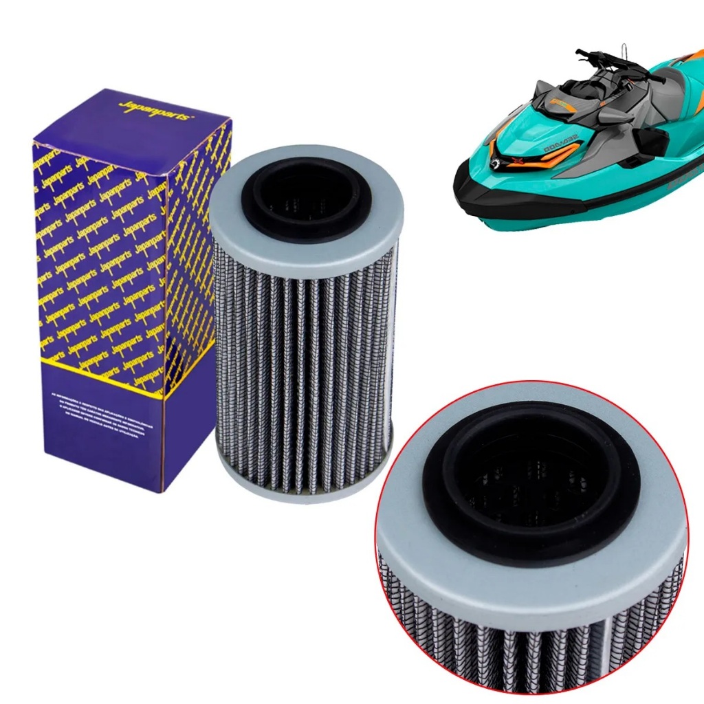 Filtro de Óleo Jet Ski Sea-Doo Gtx / Rxp / Rxt 300 4t 420956744 Reforçado Proteção Extra em Oferta na Shopee