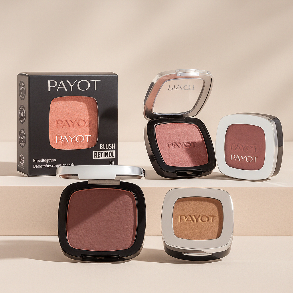 Blush Compacto Cintilante e Matte Retinol PAYOT