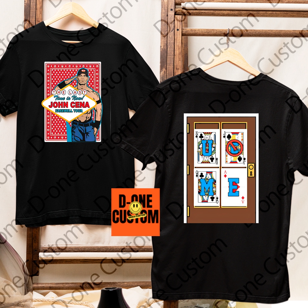 Camisa Camiseta John Cena Luta Ring Esporte The Last Time is Now Luta Livre Estilo Vintage