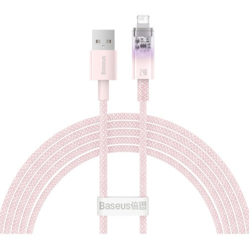 Cabo Lightning Baseus Explorer Series Fast Charging 2.4a 2m em Oferta na Shopee