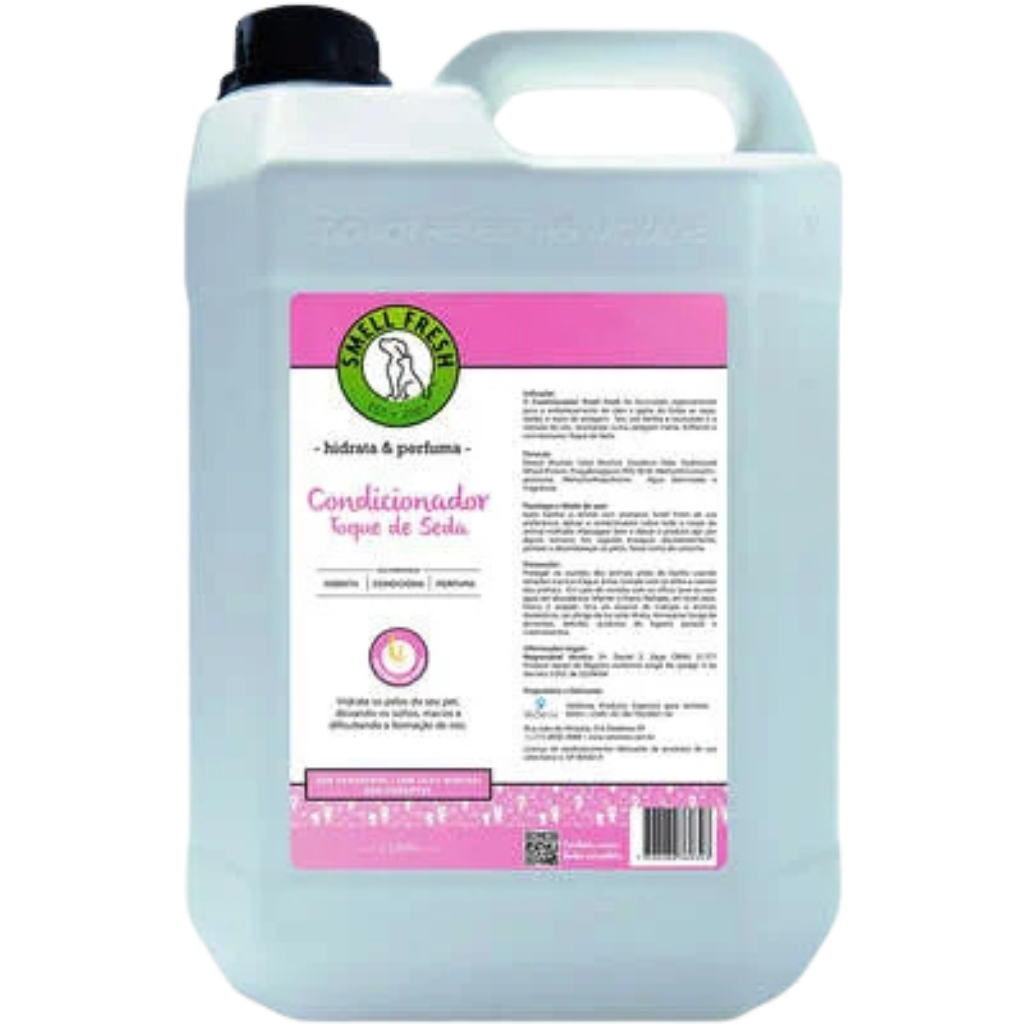 Condicionador Smell Fresh 5 Litros para Cães e Gatos - Banho e Tosa - Profissional