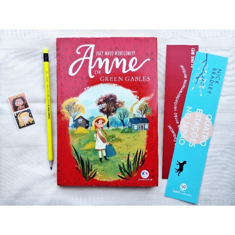 Livros Anne de Green Gables - Lucy Maud Montgomery - Green Gables/ Windy Poplars/ Ingleside / Avonlea / da Ilha