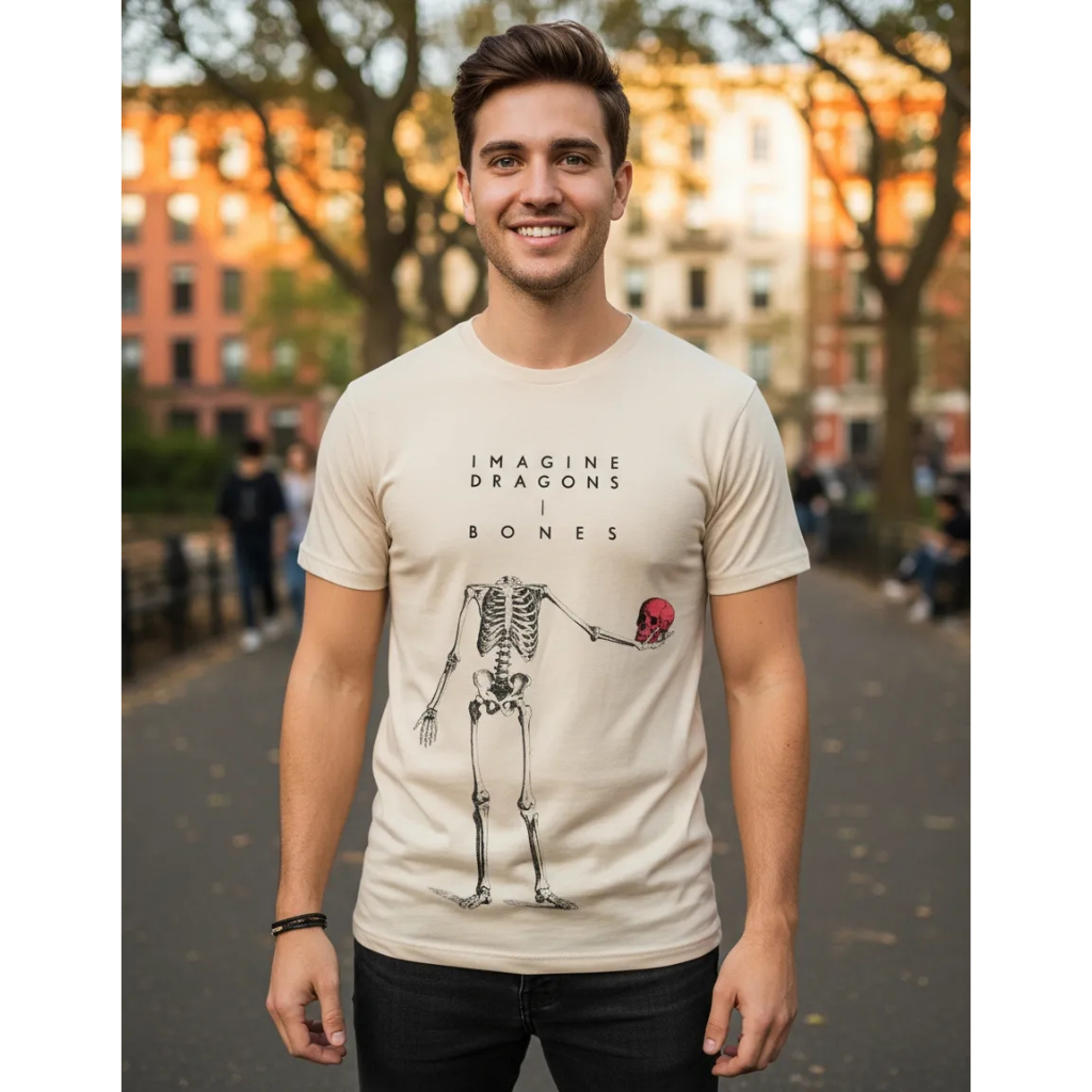 Camiseta Imagine Dragons Loom World Tour Camisa Show No Brasil Camisa Masculina Diversas Estampas