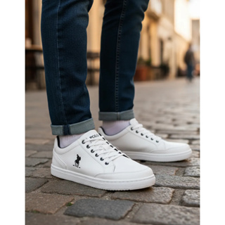 Tênis Masculino Casual Polo Plus Original Confortável Estiloso em Oferta na Shopee