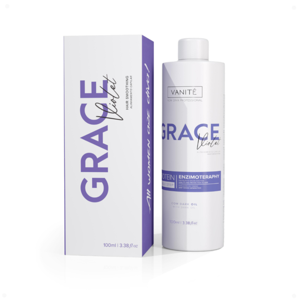 Progressiva sem formol Grace Violet 100ML - Vanite New Diva Professional