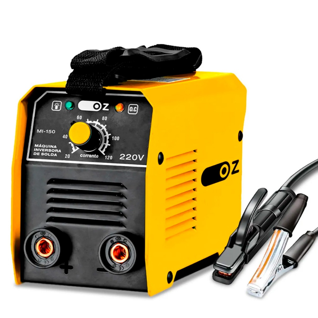 Máquina Inversora De Solda 120a 220v Oz Mi150 Frequência 50hz/60hz Ferramenta De Soldagem Portátil em Oferta na Shopee
