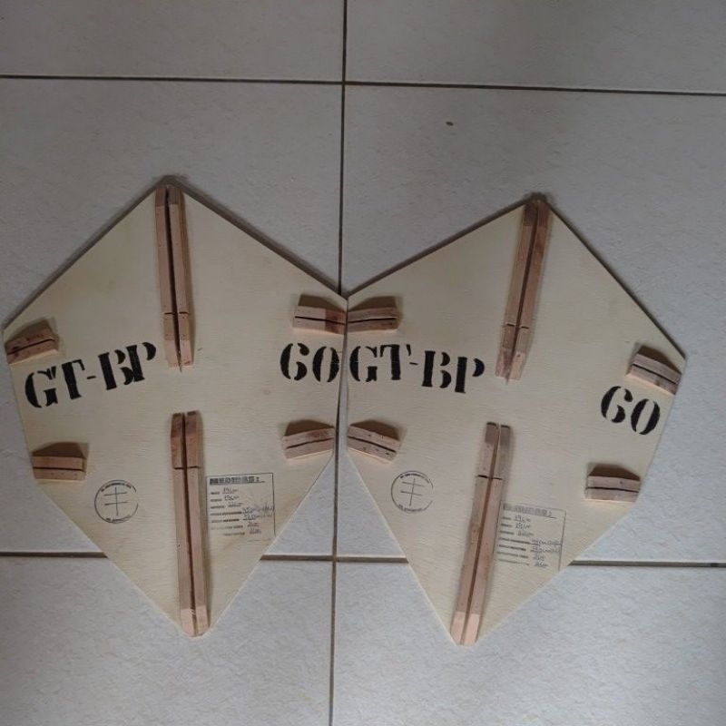 Forma gabarito  para fabricações de pipa modelo Gt  boca de 🤡 de 60cm
