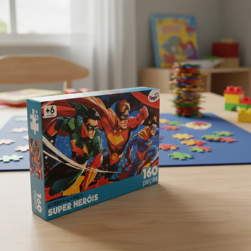 Quebra-cabeça de Super-heróis: Onde Comprar | BuscaProdutos