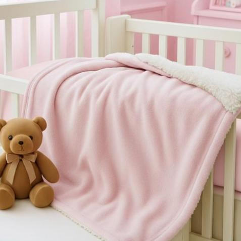 Coberdron Manta Sherpa Para Bebê Carneirinho Macio em Oferta na Shopee