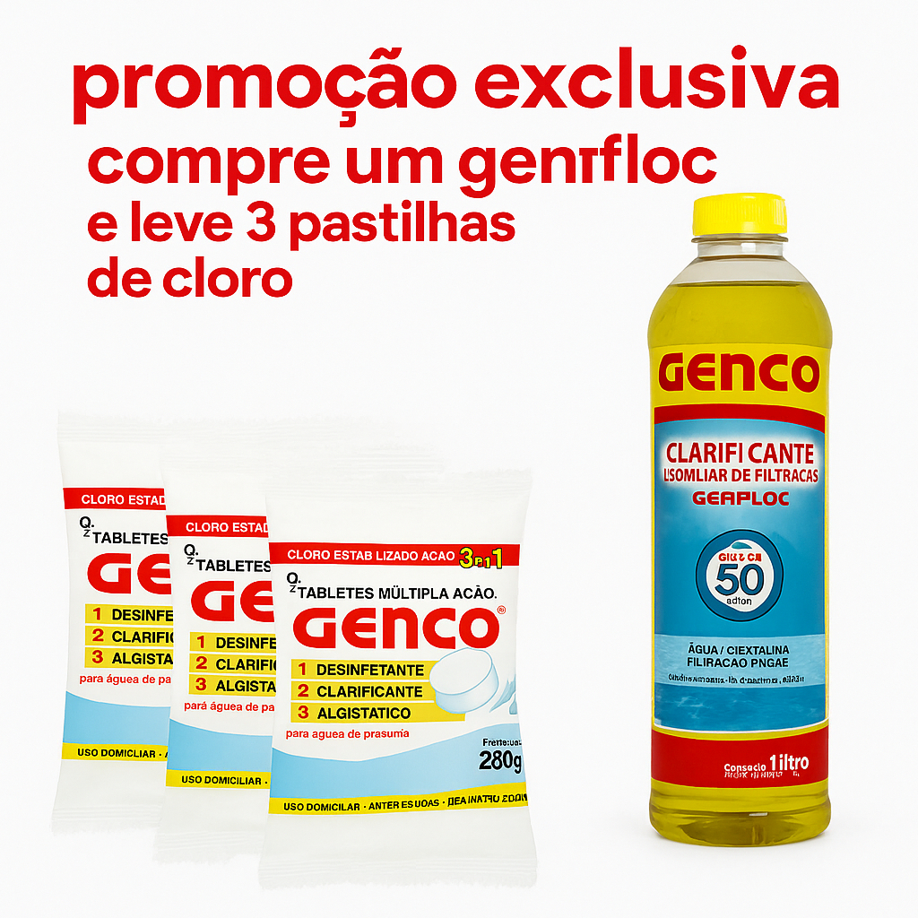 Cloro Clarificante Genco: Onde Comprar | BuscaProdutos
