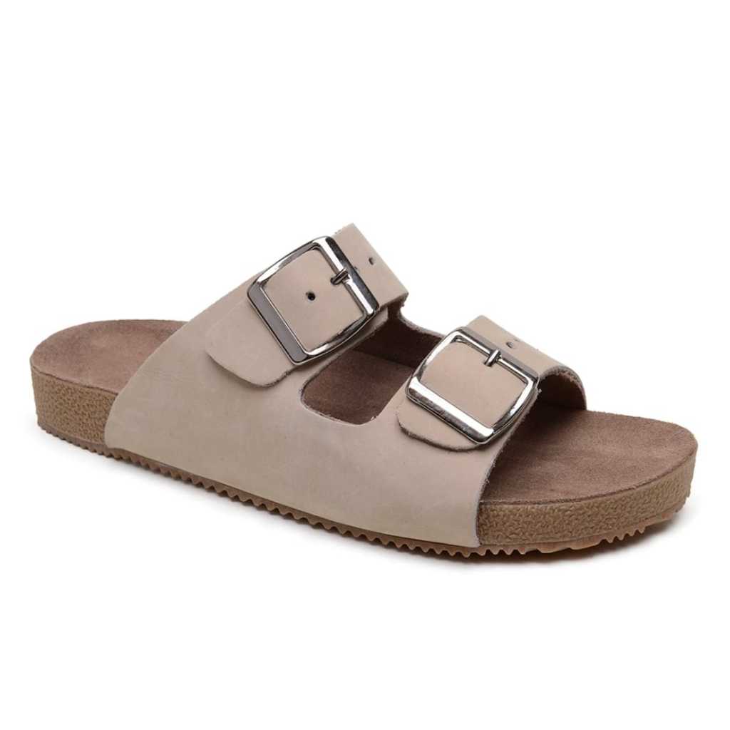 Sandália Chinelo Masculino Birken Feito A Mão Polo City 089 Areia