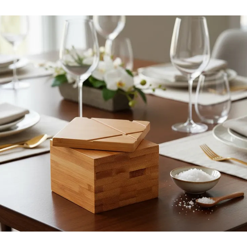 Saleiro Bambu Quadrado | BuscaProdutos