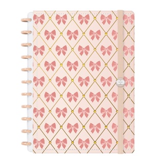 Caderno De Disco Iscool Inteligente Coquette Candy Pop Doce Laços em Oferta na Shopee