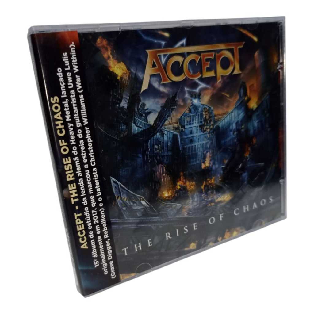 Accept - The Rise Of Chaos - CD Acrilico