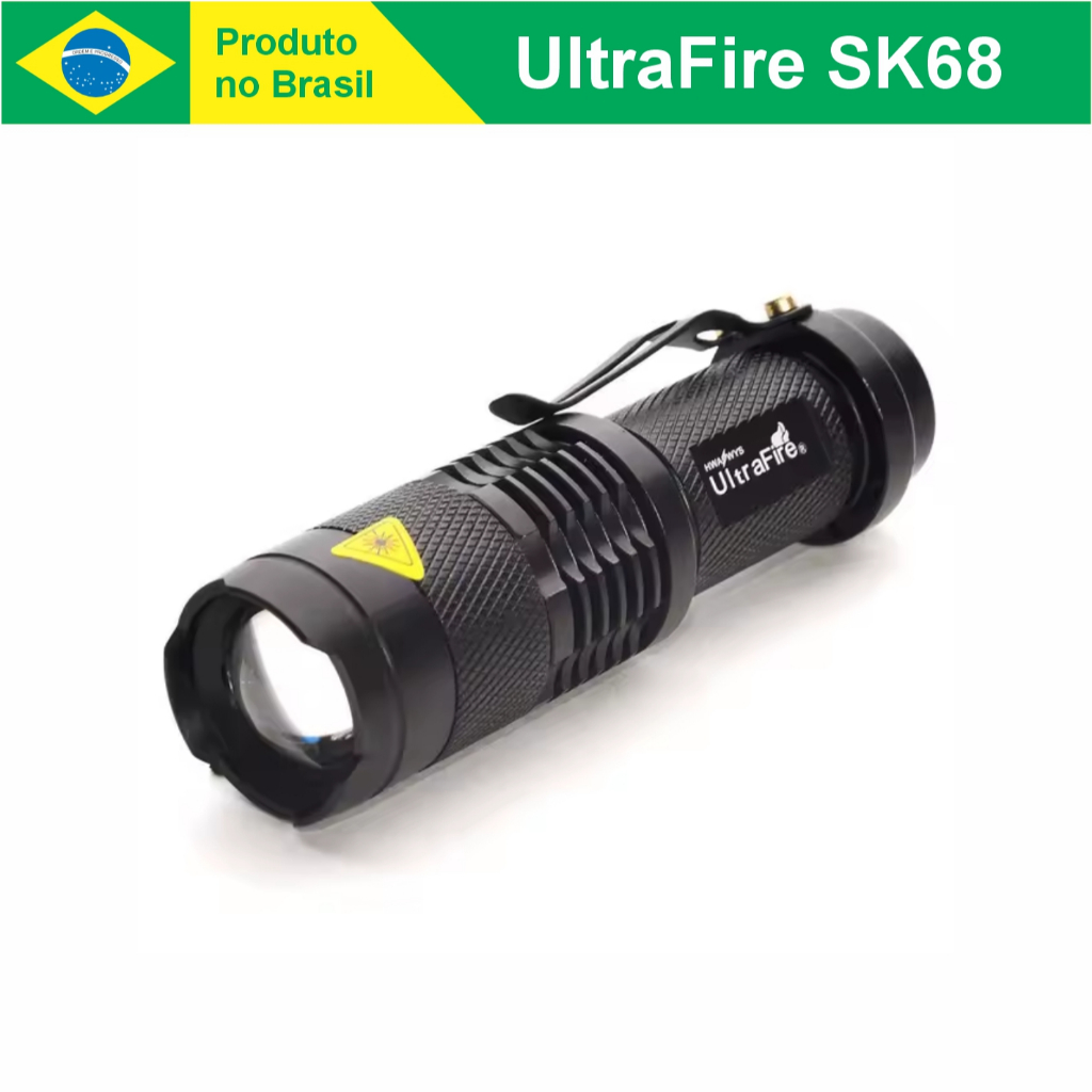 Lanterna UltraFire SK68 300 lúmens