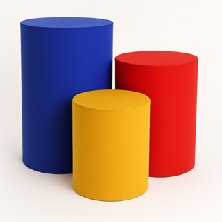 Trio de Capas para Cilindros – Kit em Helanca Premium para Festa, Painel e Mesa Decorada em Oferta na Shopee