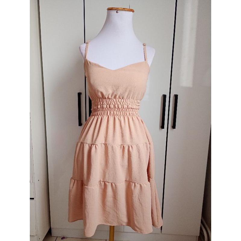 Vestido Feminino Soltinho Rodado De Alcinha Com Bojo Modelo Verão Calor Vestido Fresquinho Tendência Com Lastex Moda
