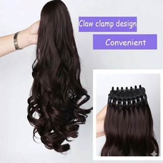 Aplique Rabo de Cabelo Real - 100% Orgânico 50cm  e 70cm Preto e Castanho em Oferta na Shopee