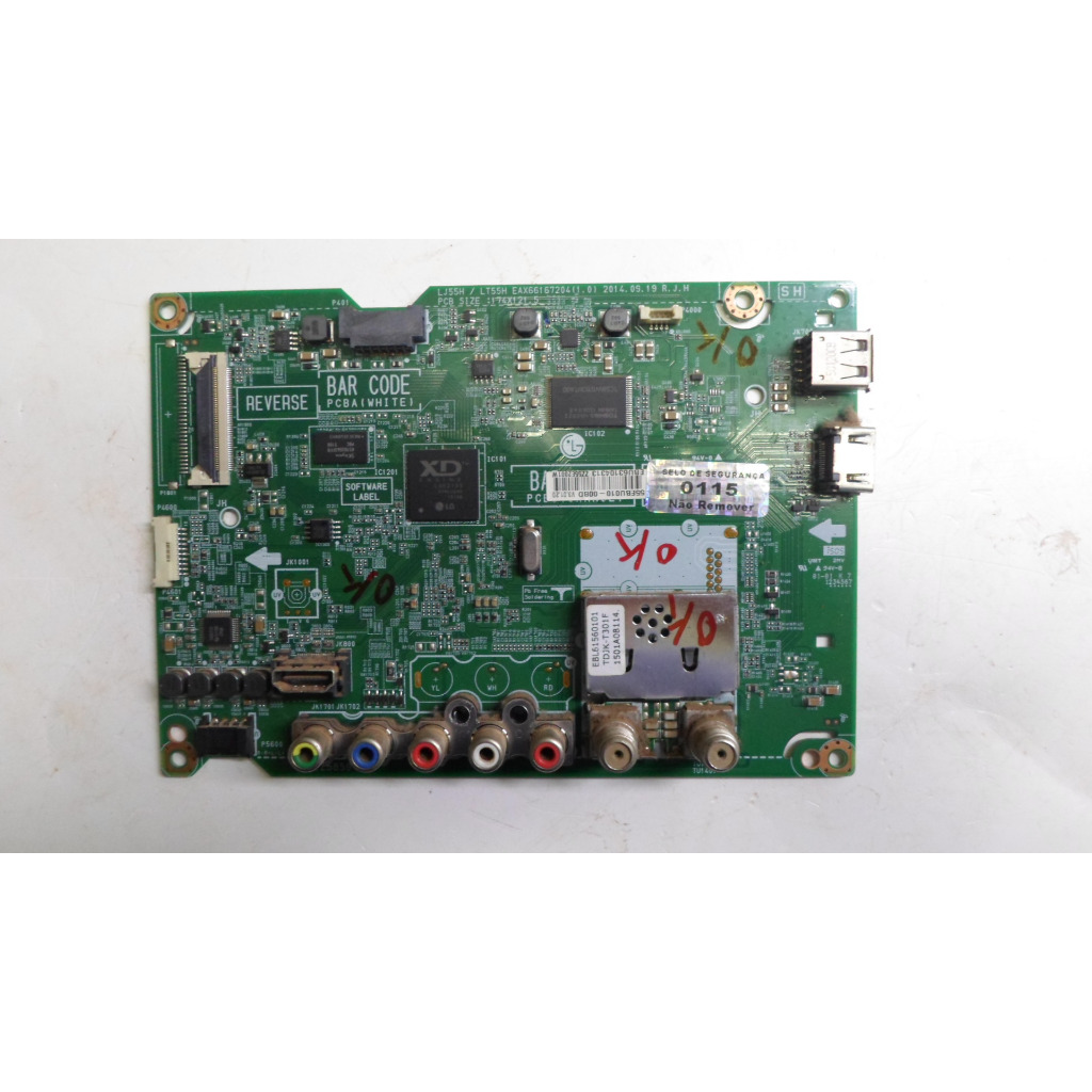 Placa Sinal Eax66167204(1.0) Compativel Para Tv 49lf5400